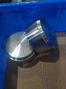 Finished hardfaced valve seat with a machined working surface