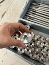 Control-valve stem and seat components with confirmed Stellite 12 hardfacing