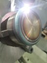 Hardfaced valve seat before finish machining